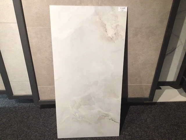 Kutahya marea white gepolijst vloertegel 60x120 cm 60,48 m² - afbeelding 4 van  9