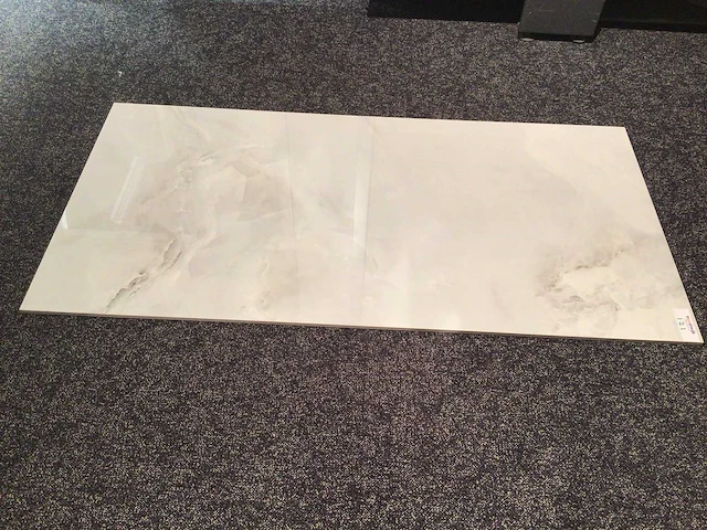 Kutahya marea white gepolijst vloertegel 60x120 cm 60,48 m² - afbeelding 2 van  9