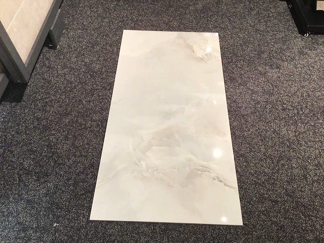 Kutahya marea white gepolijst vloertegel 60x120 cm 60,48 m² - afbeelding 8 van  9
