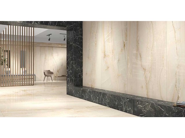 Kutahya opal bone gepolijst 60x120 cm tegel 17,28 m² - afbeelding 6 van  12
