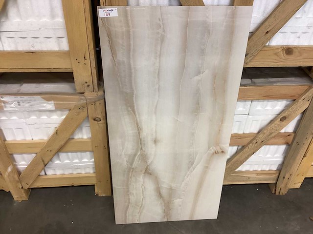 Kutahya opal bone gepolijst 60x120 cm tegel 17,28 m² - afbeelding 5 van  12