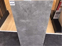 Kutahya pulpis prime dark grey gepolijst vloertegel 60x120 cm 51,84 m²