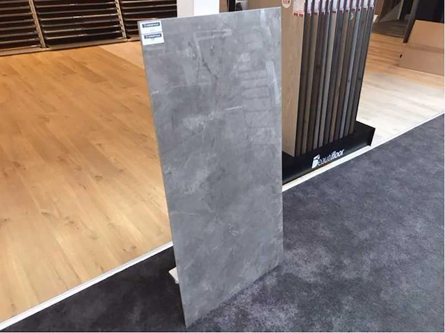 Kutahya pulpis prime dark grey gepolijst vloertegel 60x120 cm 51,84 m² - afbeelding 2 van  5