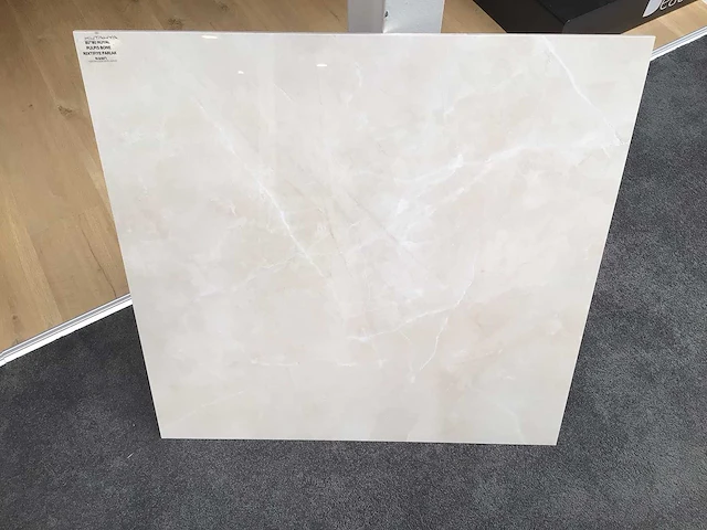 Kutahya royal pulpis bone gepolijst vloertegel 80x80 cm 107,52 m² - afbeelding 1 van  2