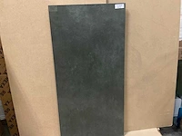 Kutahya vista antraciet lappato vloertegel 60x120 cm 120,96 m²