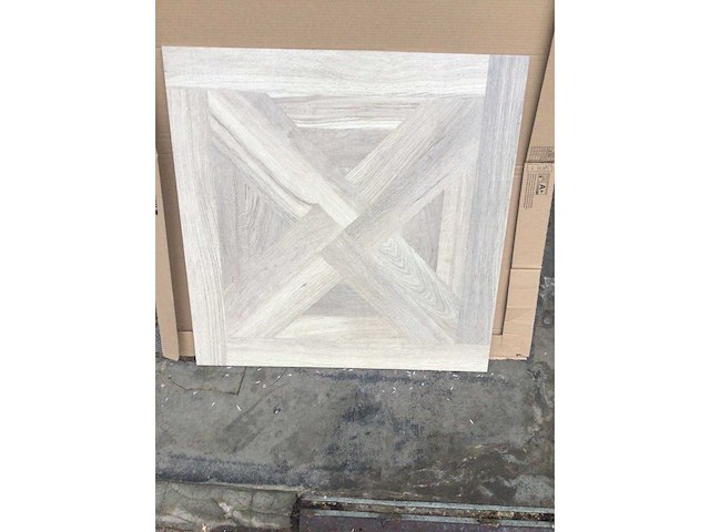 Kutahya woody white houtlook 80x80 cm tegel 45,76 m² - afbeelding 2 van  2