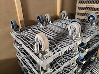 Kwart pallets trolly - shelf trolley (10x) - afbeelding 1 van  2