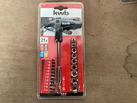 Kwb 119390 bit- en doppenset 21-delig (11x) - afbeelding 1 van  7