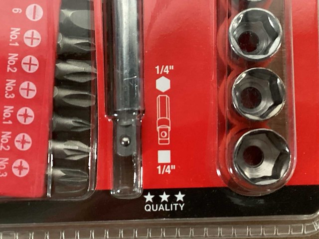 Kwb 119390 bit- en doppenset 21-delig (11x) - afbeelding 5 van  7