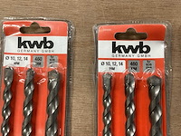 Kwb 244690 set betonboren sdsplus (4x) - afbeelding 2 van  5