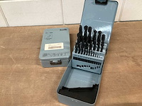 Kwb 25 delige borenset in cassette (2x) - afbeelding 1 van  4