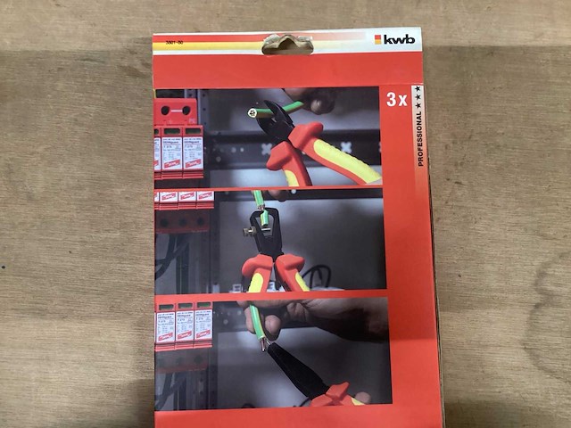 Kwb 3 delig tangenset (2x) - afbeelding 2 van  7