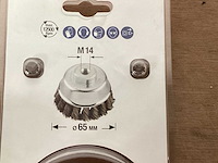 Kwb 719206 komstaalborstel 65 mm m14 (22x) - afbeelding 7 van  8