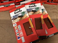 Kwb 818412 schuurpapier 80 x 133, 5 pack (50x) - afbeelding 2 van  6