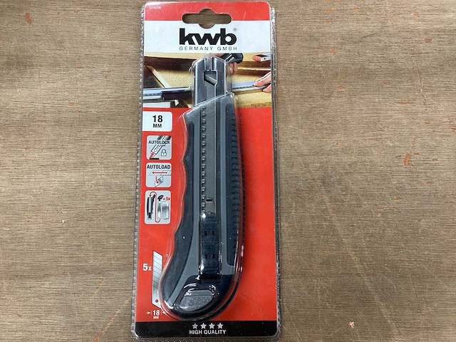 Kwb afbreekmes 18 mm (8x) - afbeelding 1 van  5