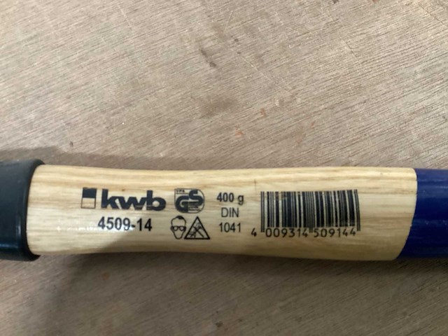 Kwb bankhamer 400 gram (15x) - afbeelding 4 van  4