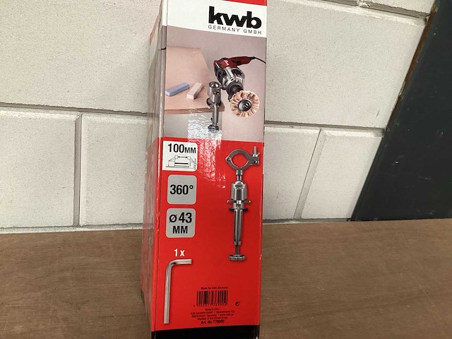 Kwb bankschroef kogelkop 7769-00 (8x) - afbeelding 2 van  4