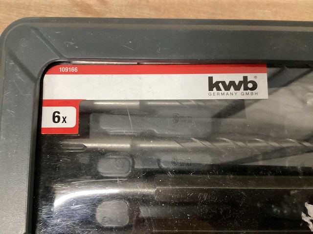 Kwb beitelset carbide 6 delig (2x) - afbeelding 4 van  7