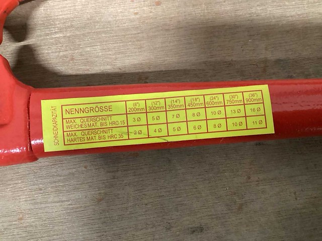 Kwb betonschaar 600 mm (3x) - afbeelding 3 van  4