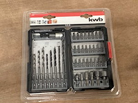 Kwb bit- en borenset (10x) - afbeelding 1 van  5