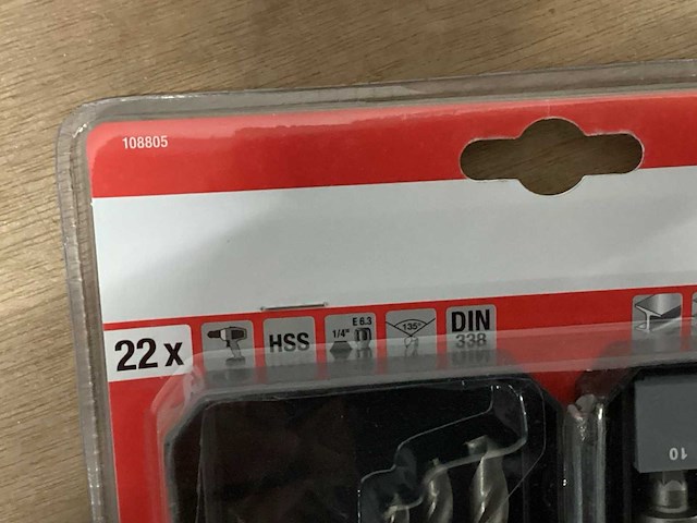 Kwb bit- en borenset in cassette (14x) - afbeelding 2 van  5