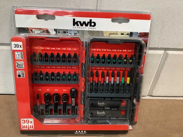 Kwb bitbox 39 delig (2x) - afbeelding 1 van  5