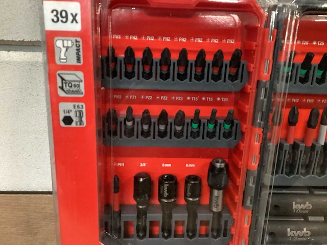 Kwb bitbox 39 delig (2x) - afbeelding 2 van  5