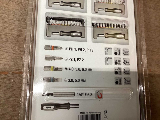 Kwb bitset 12 delig (25x) - afbeelding 7 van  8