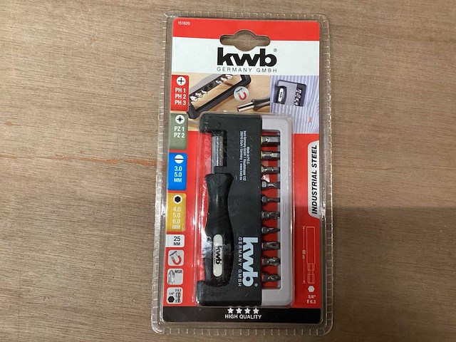 Kwb bitset 12 delig (35x) - afbeelding 1 van  8