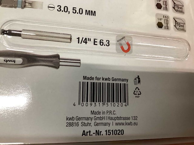 Kwb bitset 12 delig (35x) - afbeelding 8 van  8