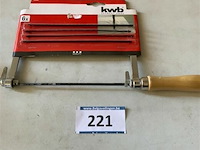 Kwb decoupeerzaag met 5 extra bladen - afbeelding 3 van  3