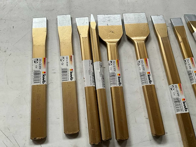 Kwb diverse beitels (12x) - afbeelding 2 van  5