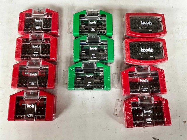 Kwb diverse bit sets (11x) - afbeelding 1 van  5