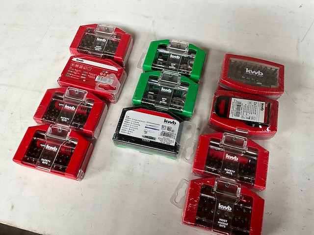 Kwb diverse bit sets (11x) - afbeelding 5 van  5