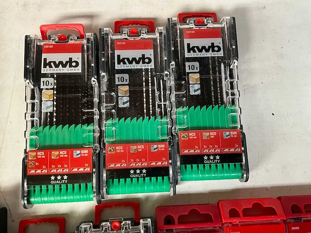 Kwb diverse boren sets (21x) - afbeelding 7 van  8