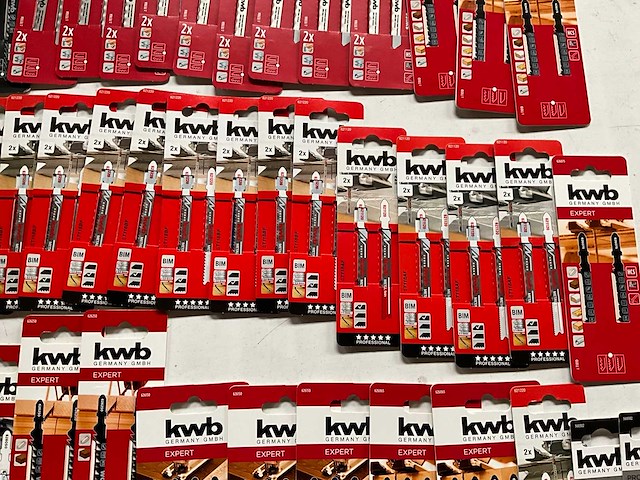 Kwb diverse decoupeer zaagbladen in verpakking (59x) - afbeelding 5 van  9