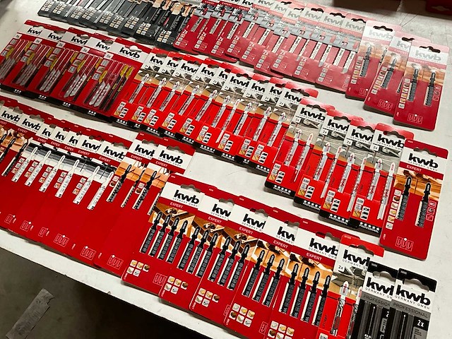 Kwb diverse decoupeer zaagbladen in verpakking (59x) - afbeelding 7 van  9