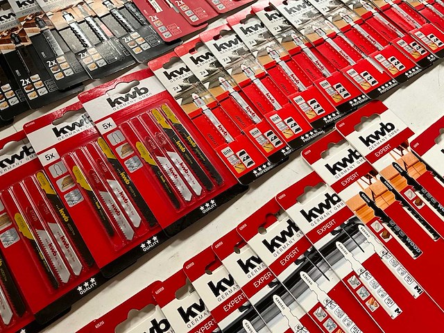 Kwb diverse decoupeer zaagbladen in verpakking (59x) - afbeelding 9 van  9