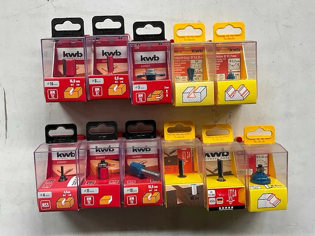 Kwb diverse frezen (11x) - afbeelding 1 van  6