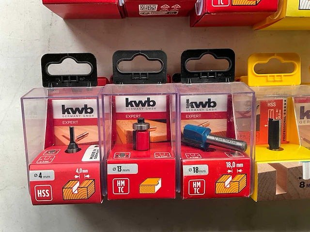 Kwb diverse frezen (11x) - afbeelding 5 van  6
