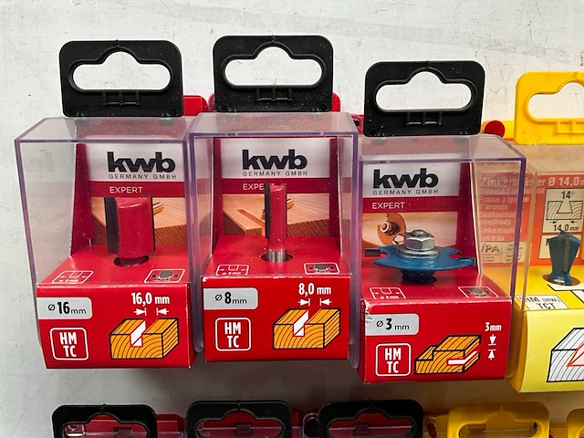 Kwb diverse frezen (11x) - afbeelding 2 van  6