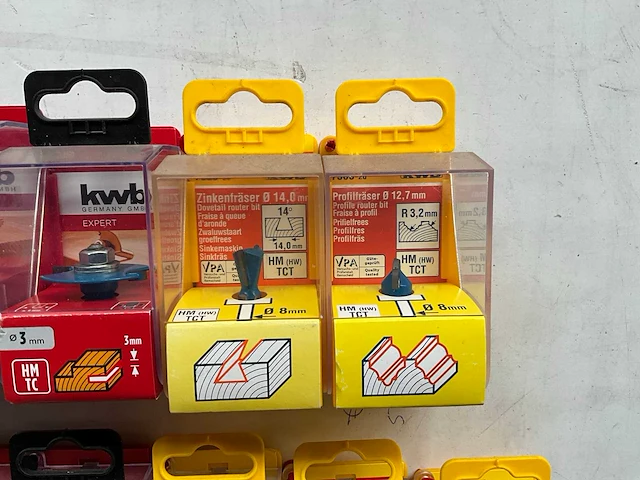 Kwb diverse frezen (11x) - afbeelding 3 van  6