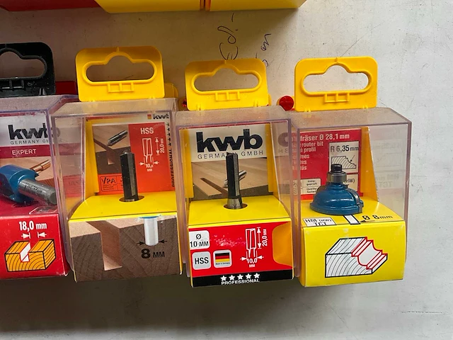 Kwb diverse frezen (11x) - afbeelding 4 van  6