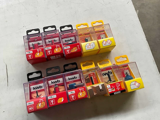Kwb diverse frezen (11x) - afbeelding 6 van  6