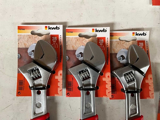 Kwb diverse moersleutels (9x) - afbeelding 2 van  7