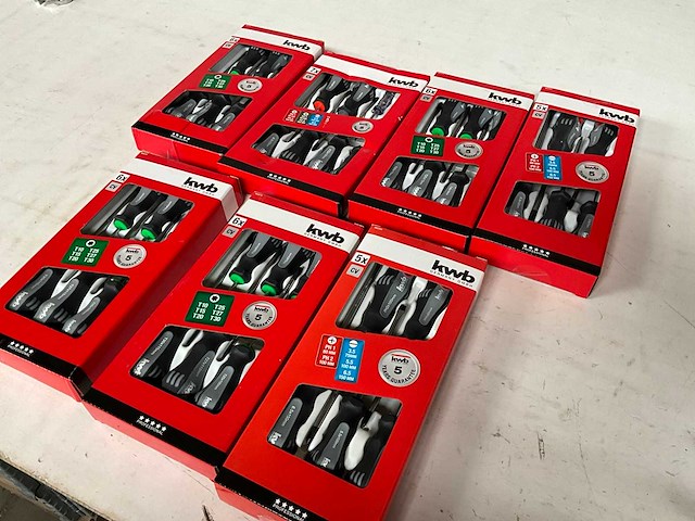 Kwb diverse schroevendraaier sets (7x) - afbeelding 6 van  6