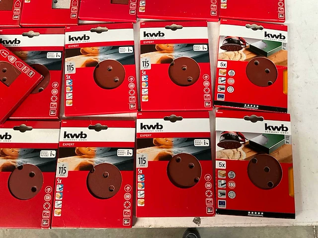 Kwb diverse soorten schuurpapier - afbeelding 6 van  7
