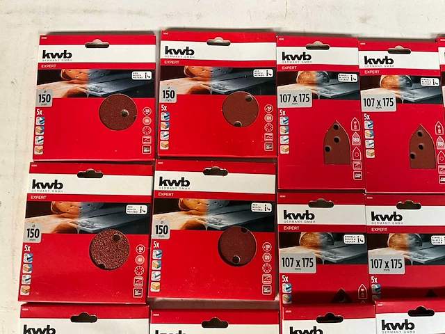 Kwb diverse soorten schuurpapier - afbeelding 2 van  7