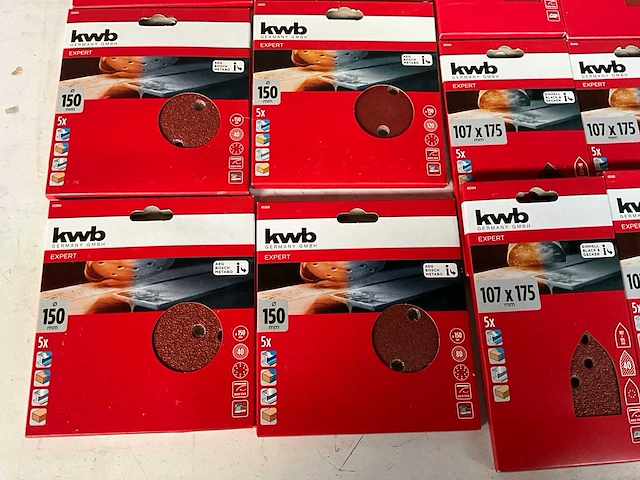 Kwb diverse soorten schuurpapier - afbeelding 6 van  7