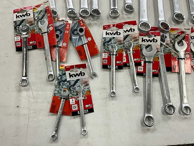 Kwb diverse steek- en ringsleutels (29x) - afbeelding 5 van  6
